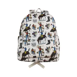 BA0142-unisex western cowboy kids backpack 13.2*5*17 inches