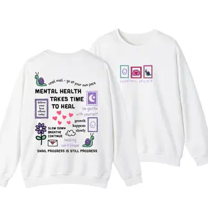 [Made in USA] Snail Mail Sweatshirt Indie Music Band Graphic Pullover Vintage Streetwear