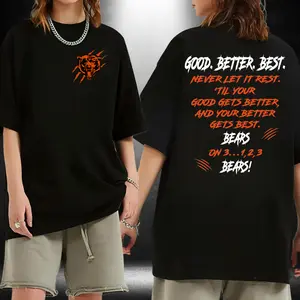 oein CHICAGO Bear Shirt, Good Better Best Shirt, Good Better Best, Bear Football Fan Gift, Game Day Shirt