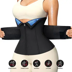 Women's Abdominal Fat Waist Trainer, Sandbag Shapewear, Fitness Dance Yoga Sports Body Shaper, Corset Belt, Dual Layer High Compression