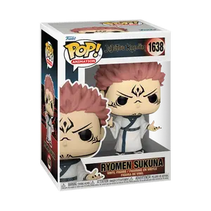 Funko Jujutsu Kaisen Ryomen Sukuna in Kimono Collectible Figure - Vibrant Colors & Detailed Design - Ideal for Anime Fans