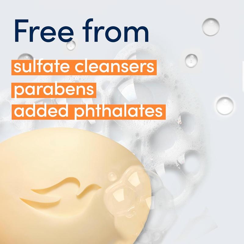 Dove Beauty Bar Soap Shea Butter 4 Count for Nourished, Radiant Skin, Enriches Skin 3.75 oz