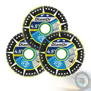 4.5 Inch Cutting Iron King Diamond Cutting Disc for Metal Steel Tile Angle Grinder