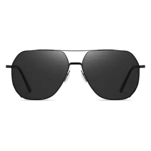 Polarized Aviator Sunglasses for Men Women UV 400 Protection Retro Pilot Style Metal Shades-1046