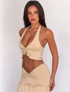 KATYA TOP - TAN