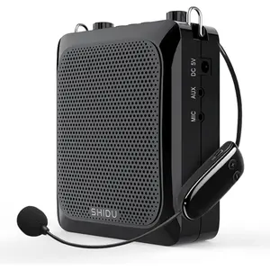 25W  Voice Amplifier with  5.3, Portable PA System with Reverb, 12H Long  Rechargeable Speaker,  Mic Headset for Teachers Tour Guides Presenters