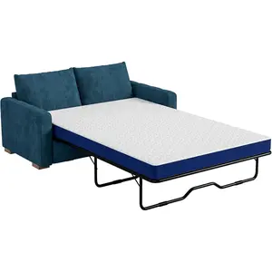 4 Inch Gel Memory Foam Sofa Mattress Full Size, Mattress Replacement for Sleeper Sofa, Couch Bed, Guest Rooms, RVs & Boats, with Washable Cover