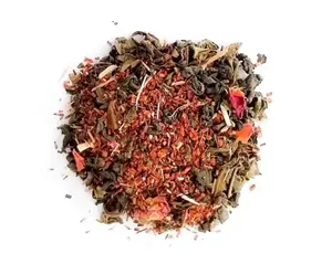 Awaken (Energy + Focus Blend) Tea with Ginseng Root & Rooibos for Natural Clarity & Focus