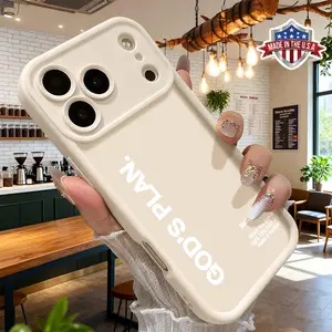 God's Plan iPhone Case for iPhone 17 16 15 14 Pro Max 13 12 11 XR XS Plus Shockproof Anti Scratch Protective Slim Thin TPU Durable Case
