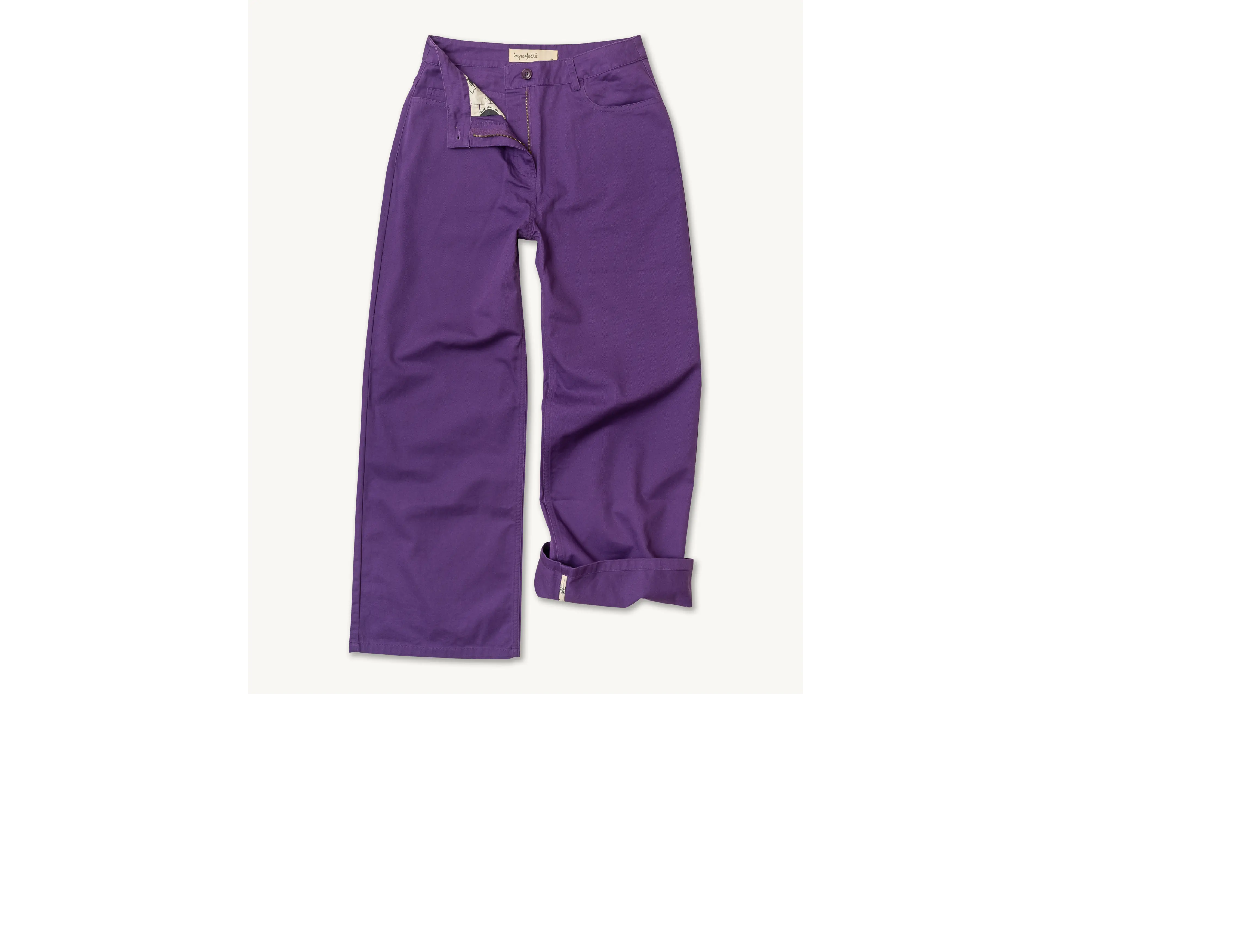 523L Pant in Purple Magic Cotton Twill