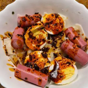 SAYLALA by Weee! Super Wide Chili Oil Noodles | Spicy Ramen Noodles | Instant Ramen - 1760g (4 packs, 16 servings)