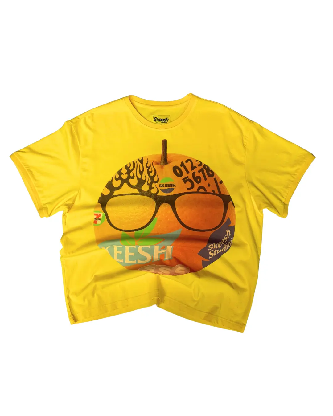 Skeesh Orange Tee