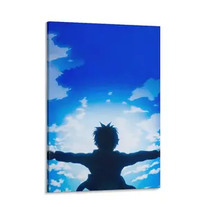 Attack On Titan Poster AOT Atrippy Anime Wall Art for Room Aesthetic Bedroom Dorm Decor Eco-Friendly Materials Fade-Resistant Waterproof UV-Protected Vibrant Colors - Illustrations