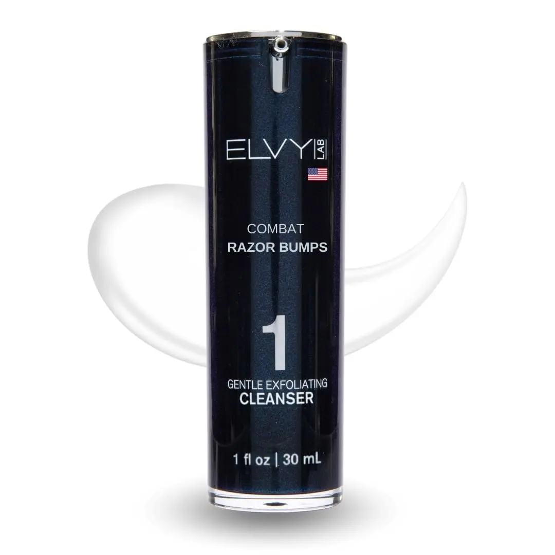 Renew Your Skin with our AHA BHA exfoliant cleanser for men - Reveal Radiant Complexion and Improve Skin Texture & Razor Bumps - Gentle Yet Effective Facial Skincare