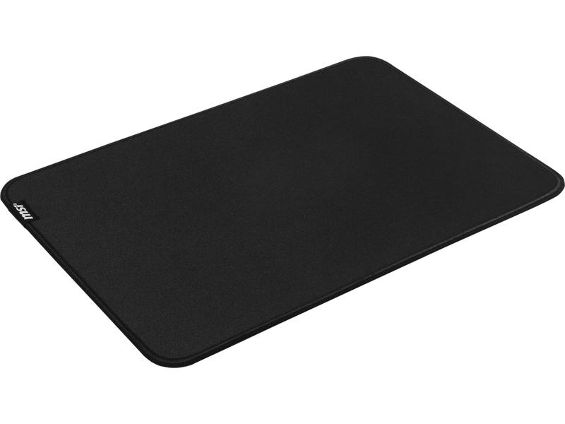 MSI AGILITY GD10 Mouse Pad with Natural Rubber Base, Polyester Fabric, BLK, 12.89" x 8.6"