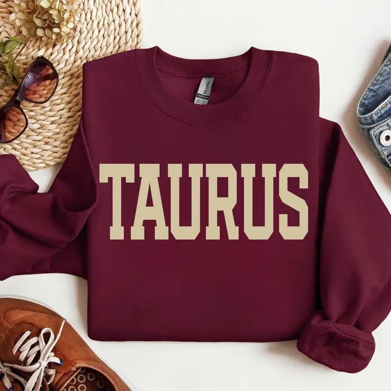 Full 12 Zodiac Sweatshirt Collection – Astrology Sign Crewneck for Men and Women, Cozy Horoscope Pullover with Bold College Letter Design, Perfect Gift for Zodiac Lovers