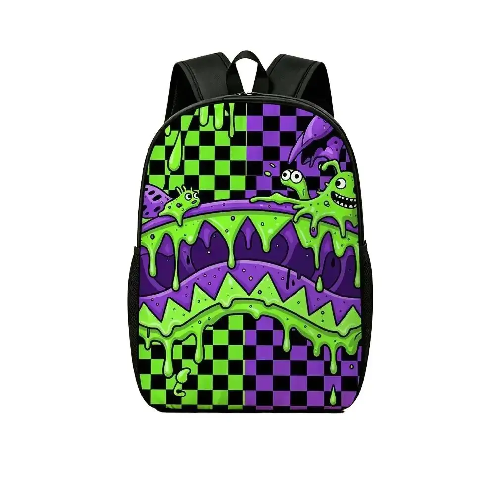 Large Durable Unisex Backpack - Adjustable Shoulder Strap, Smooth Zipper, Lightweight 2D Flat Style Book Bags for School, Daily Use, Backpacks For School, College
