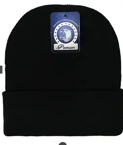 Pitbull Cambridge Cuffed Knit Beanie Hats OSFM