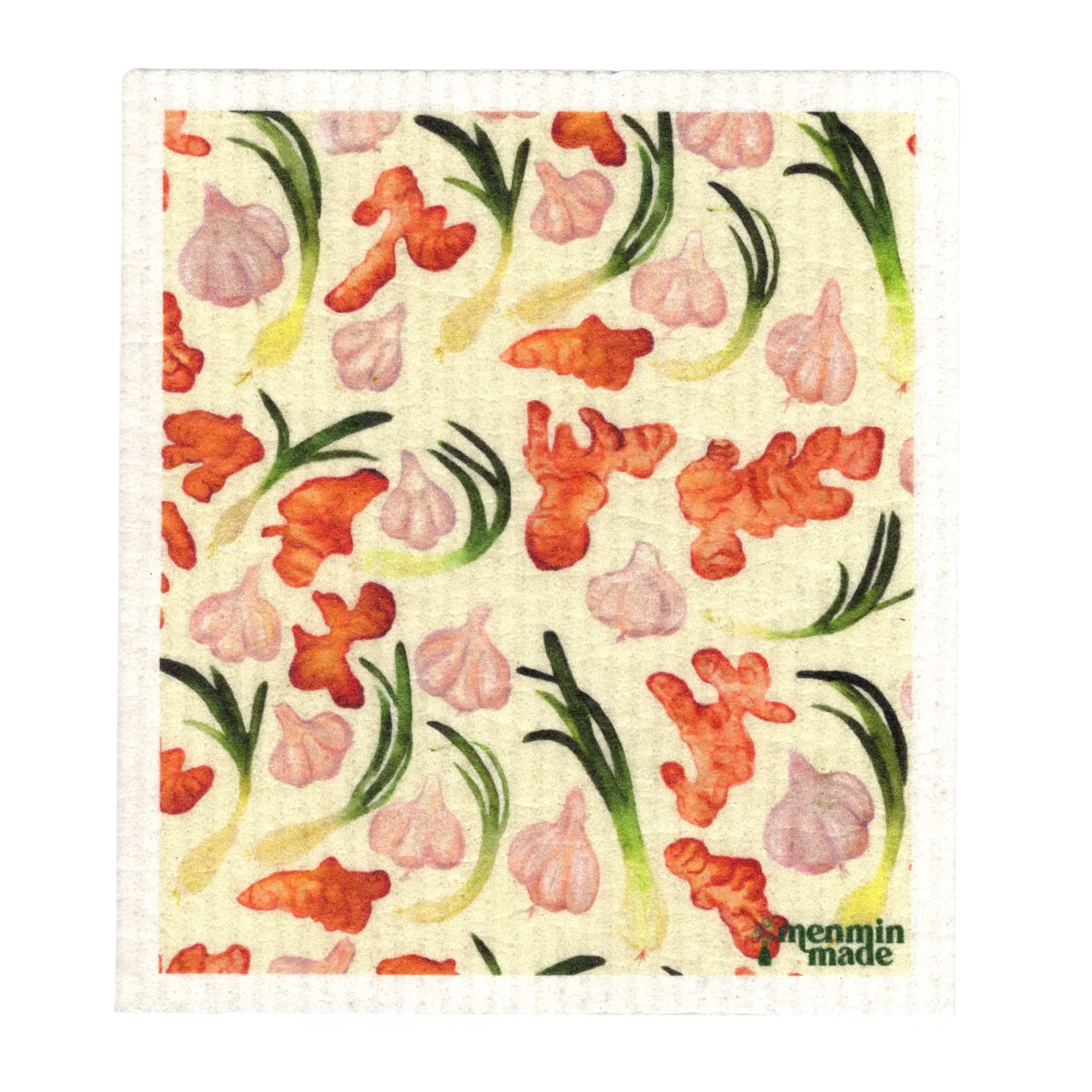 Ginger Garlic Scallion Swedish Dishcloth