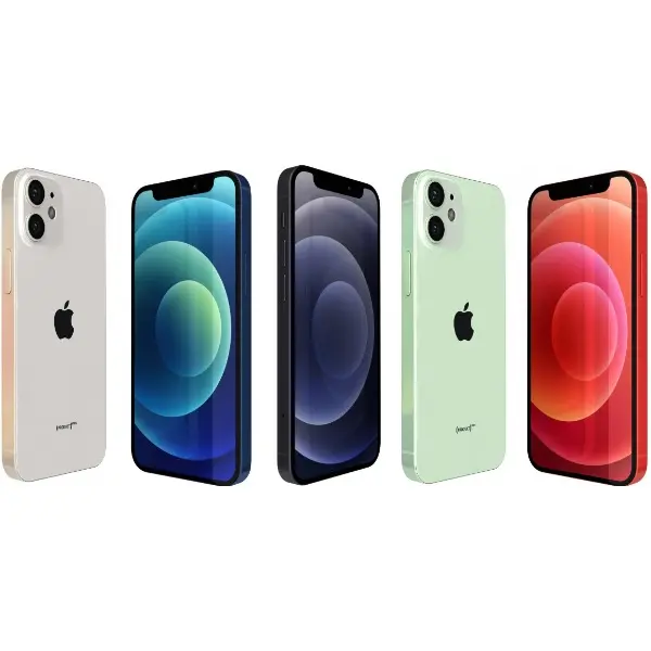 Refurbished Apple iPhone 12 Mini (Fully Unlocked) 128GB All Colors - Excellent with 1 Year Warranty by BITB