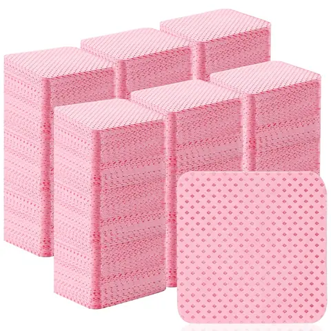 1200 PCS Lint Free Nail Wipes | Non-Woven Nail Polish Remover Pads | Absorbable Eyelash Extension Glue Cleaning Wipes
