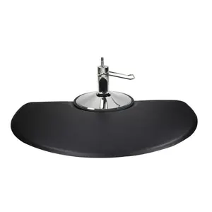 Berkeley - Deluxe Half Circle Salon Mat 3x5 (Barber Chair not included)