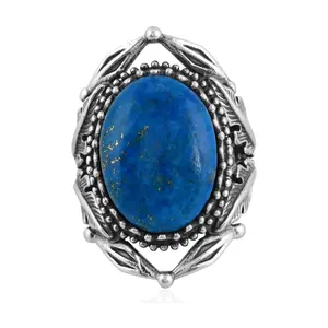 American West Sterling Silver Bold Gemstone Ring