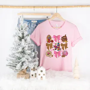 Coquette Latina Christmas T-Shirt