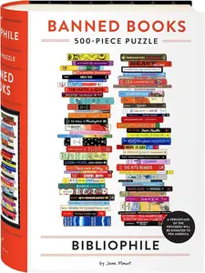 Bibliophile Banned Books 500-Piece Puzzle (Bibliophile)