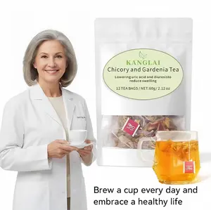 Chicory&GardeniaHerbalTea-6 HolidayHaul IngredientNaturalBlendforKidney&LiverHealthl Cooling & Soothing I Sugar Free, Caffeine Free, GlutenFreeITraditionalChineseWellnessTeafor DailyDetox&Balance Healthy Living