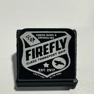 Anodized Aluminum Metal Brim Hat Clip Firefly - Laser Engraved with Bold Sarcasm for Everyday Carry Accessories