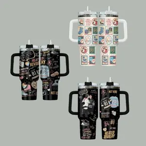 Heated Rivalry Romance 20z 40oz Tumbler, Hollanov Couple Tumbler, Hudson Williams Connor Storrie Cup, Movie Book Fans Gift