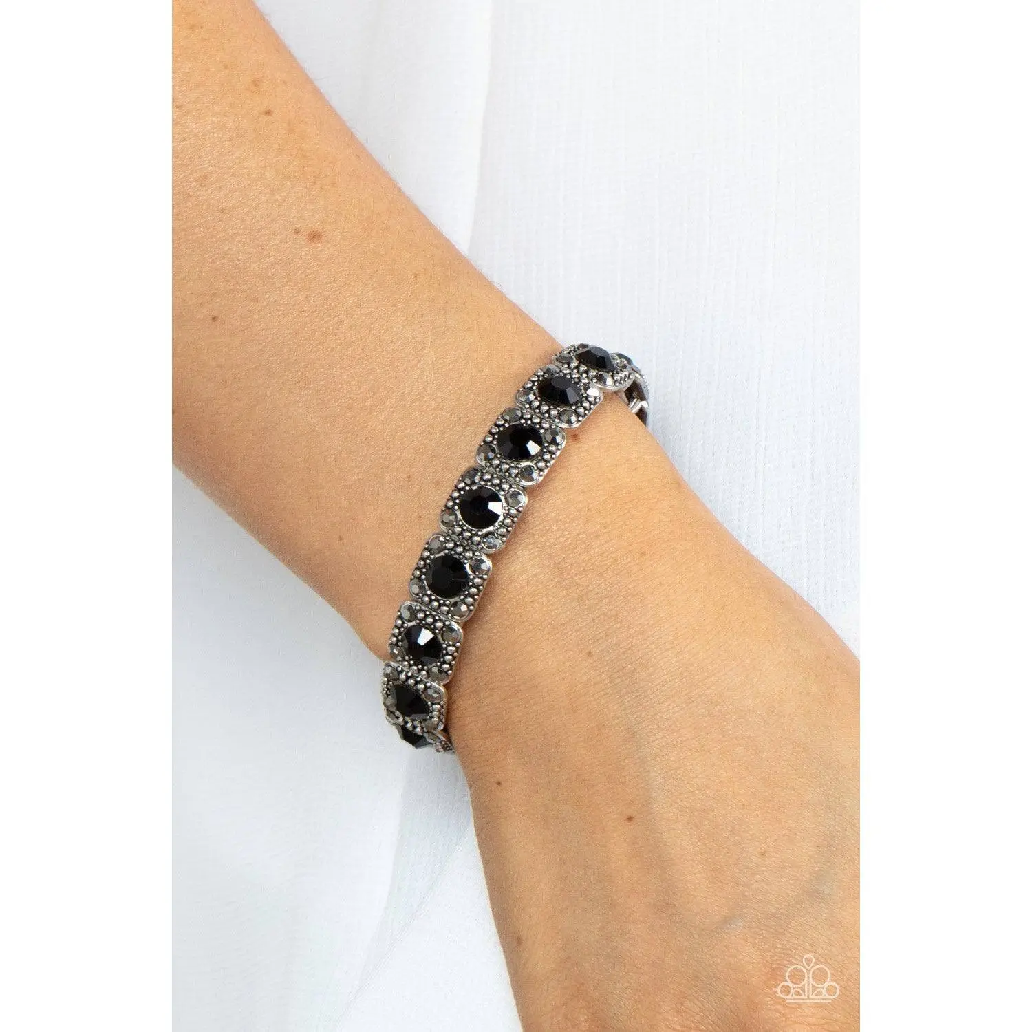 Cache Commodity - Black Bracelet - Paparazzi Accessories