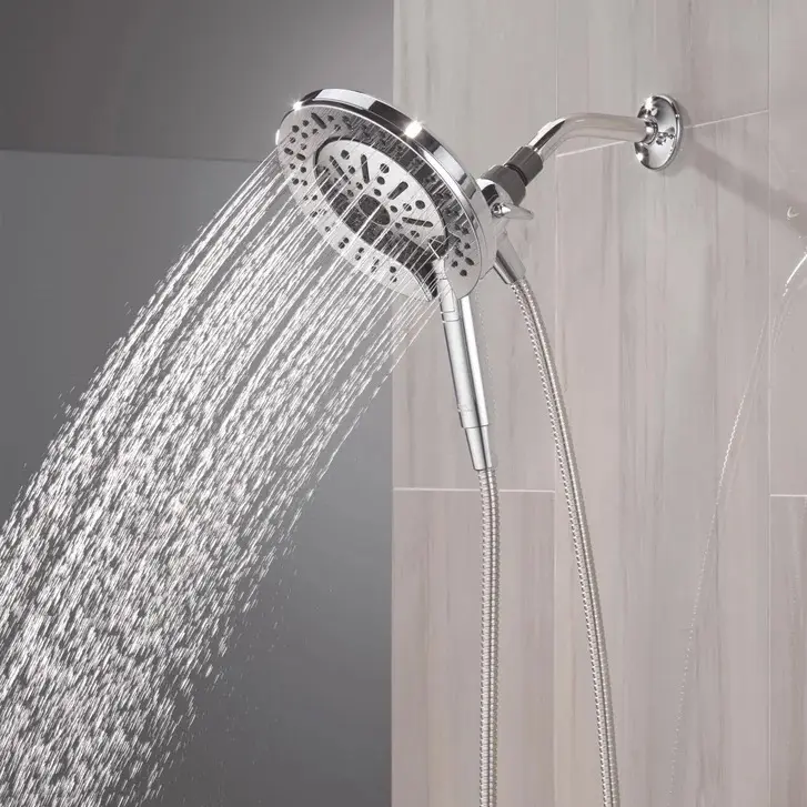 Delta In2ition 6-Setting ProClean Multi-Spray Handheld Shower Head, New Shower Head for Bathroom Fixtures, Shower Heads, Multi-Spray Handheld Showers