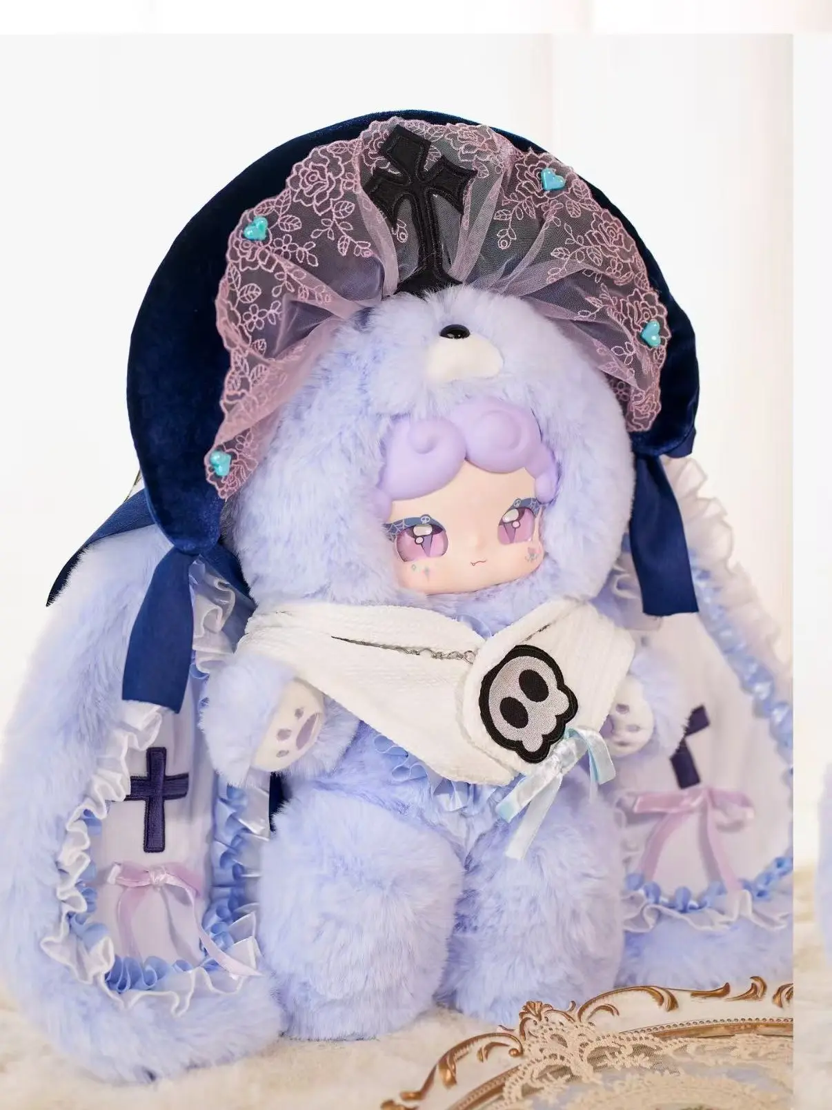 （03）Lucky Deer Nai-Light Erosion Prelude 600% Series Blind Boxes Soft Plush Collectibles  (Hidden Style Probability58:1)