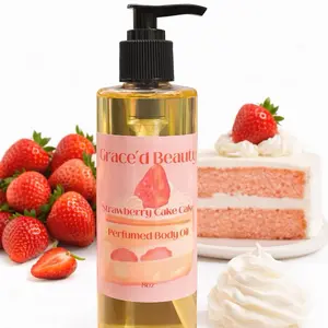 Grace'd Beauty - Strawberry Cake Body Oil