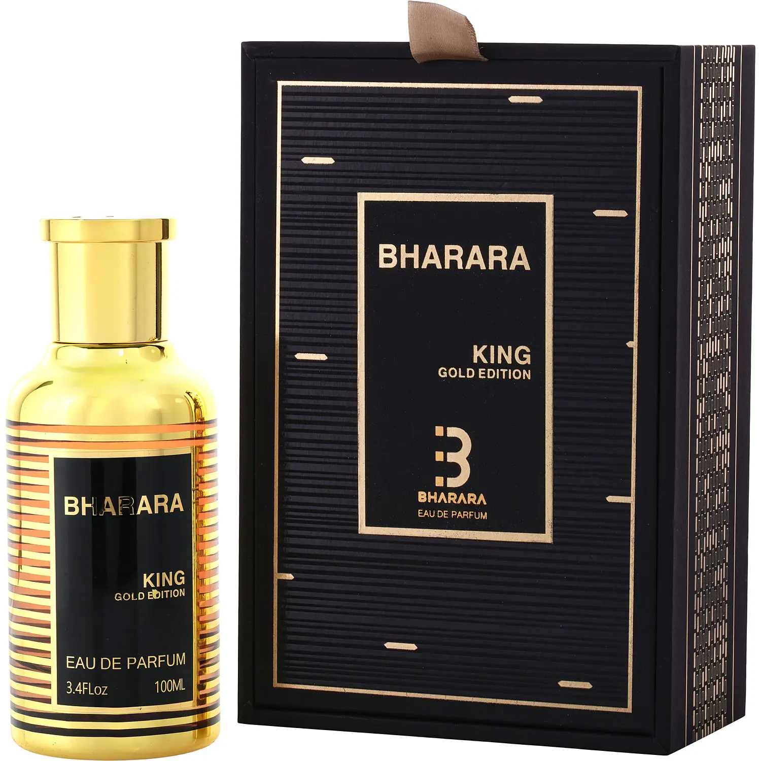 Bharara King Gold Edition Eau De Parfum for Men, Aromatic Citrusy Fragrance, Luxurious Scent, Bold Aroma, Liquid Men's Fragrance Bharara King Gold Edition Eau De Parfum for Men, Aromatic Citrusy Fragrance, Luxurious Scent, Bold Aroma, Liquid Men's Fragrance
