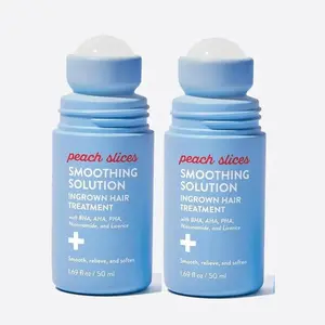 【Buy one get one free】Peach Slices Smoothing Solution Ingrown Hair Treatment with Peach & Lily for Silky Smooth Bump-Free Skin