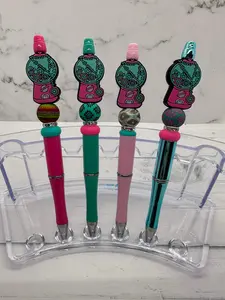 Bubble Gum Machine Ballpoint Beaded Pen
