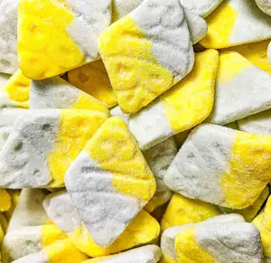 Bubs sour tutti frutti rhombs Swedish candy 1/2 Ib vegan