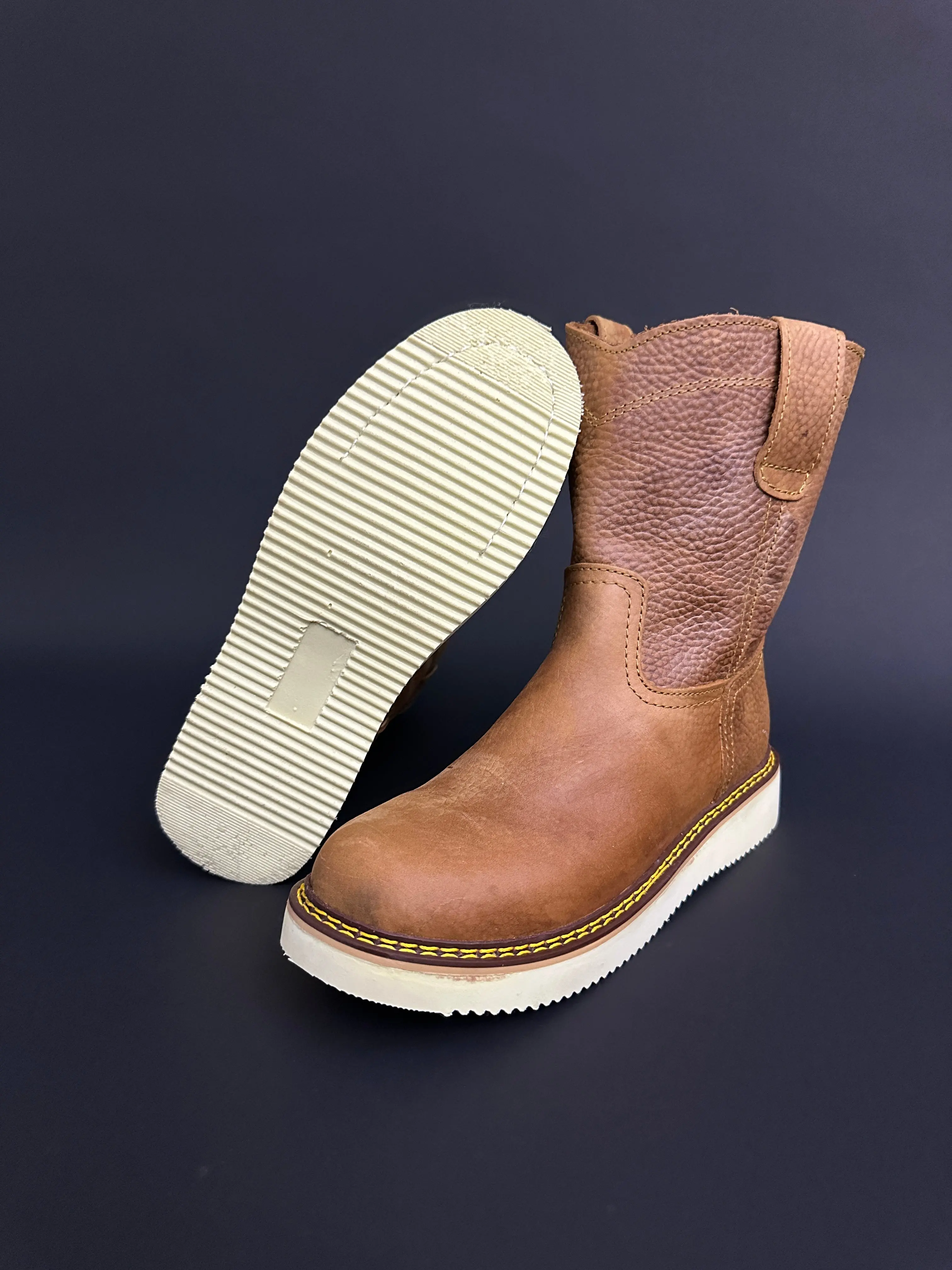 Men’s Roofing Wellington Wedge Work Boots Mil Rayas Men’s Roofing Wellington Wedge Work Boots Mil Rayas