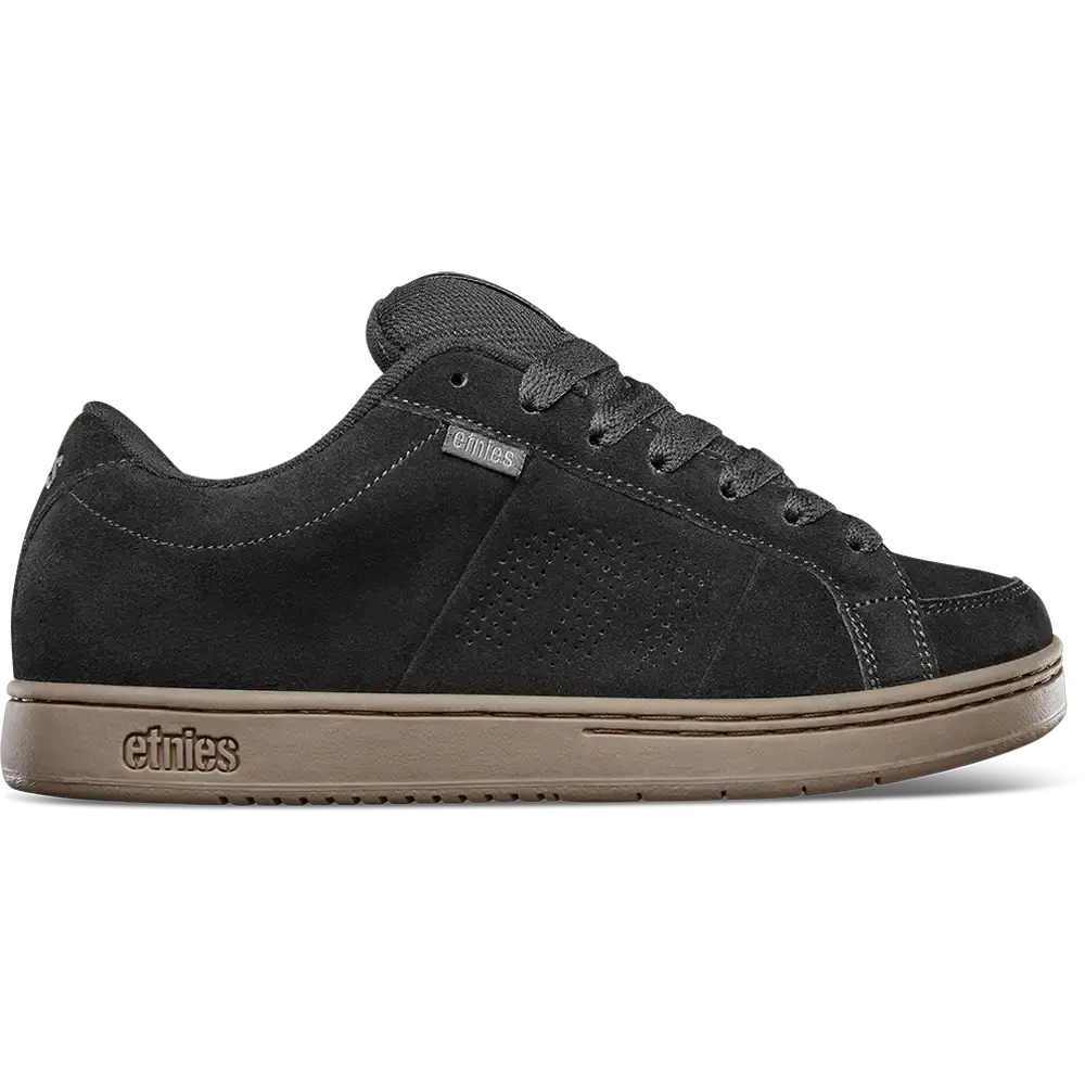 etnies Kingpin Black/Gum 90' Chunky Skate Shoes – Puffy, Retro, Wide Fit Cupsole Comfort, High-volume,  Sustainable and Designed in California.