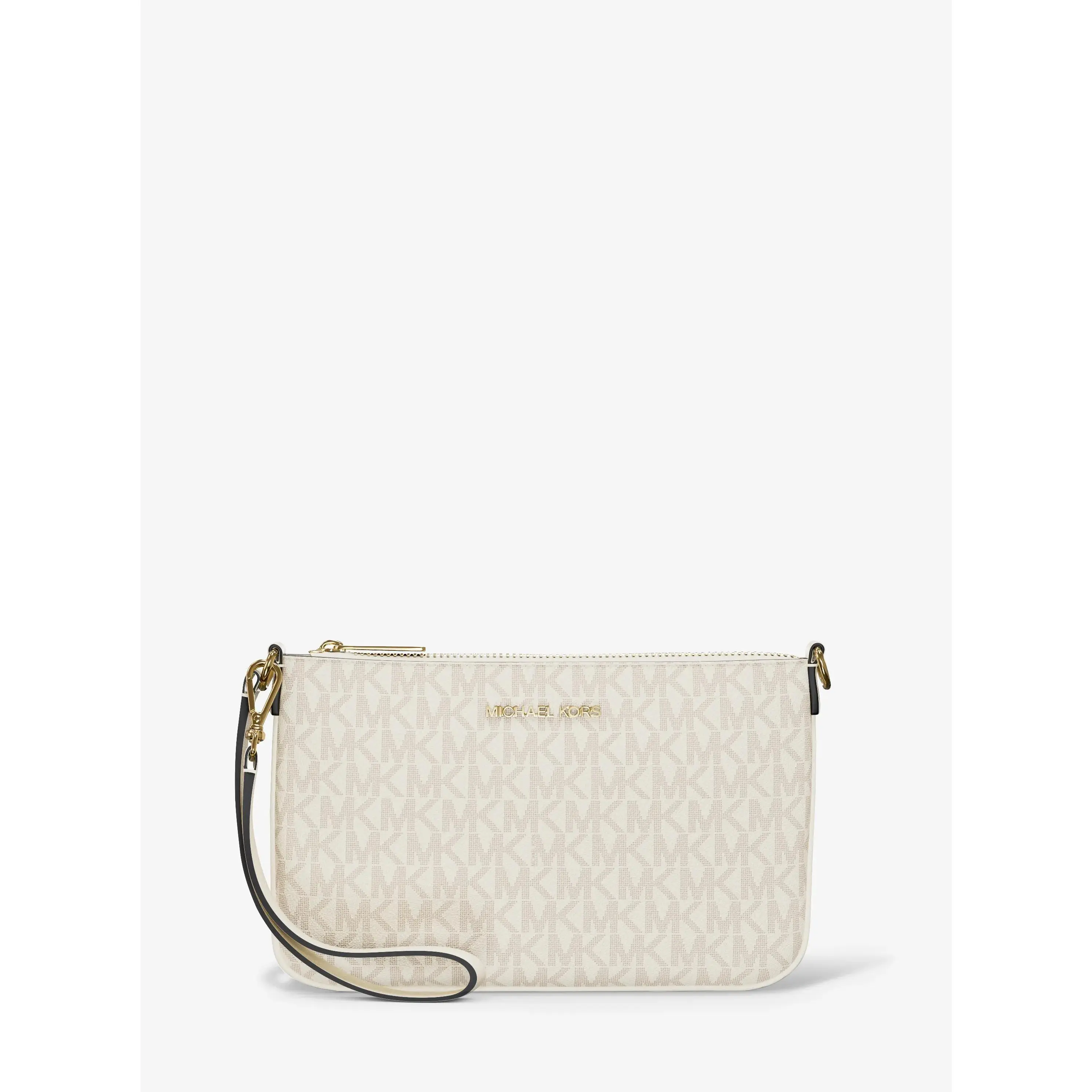 Jet Set Small Signature Logo Convertible Wristlet