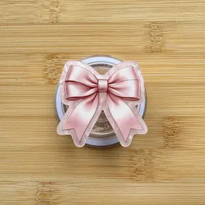 Rose Gold Bow Magnetic Grip | Kindle & Phone Holder, Compatible With MagSafe Devices