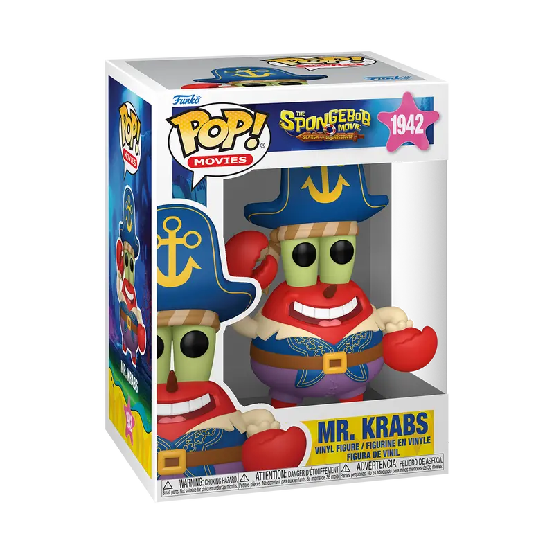Funko Pop Vinyl Figure Spongebob Mr. Krabs 1942
