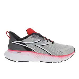 diadora Mens Mythos Blushield Volo 4 Running Sneakers Shoes - Grey