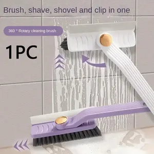 Multifunctional 360° Rotating Gap Brush, Hard Bristle Cleaning Brush, Suitable for Home Kitchen Bathroom Windows, Reusable