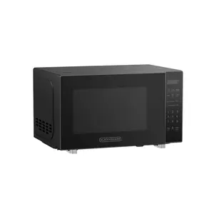 BLACK+DECKER 0.7 cu ft Microwave Black