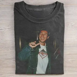 Vintage Adam Sandler Graphic Tee, 90s Movie Fan Shirt