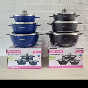 Luxury Purple Nonstick Pot Set